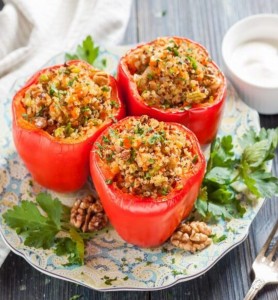 Stuffed peppers vegetables